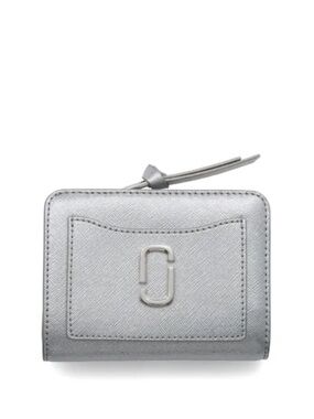 Marc Jacobs The Snapshot Wallet, Silver, New with Tags